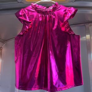 Pink Chrome Top